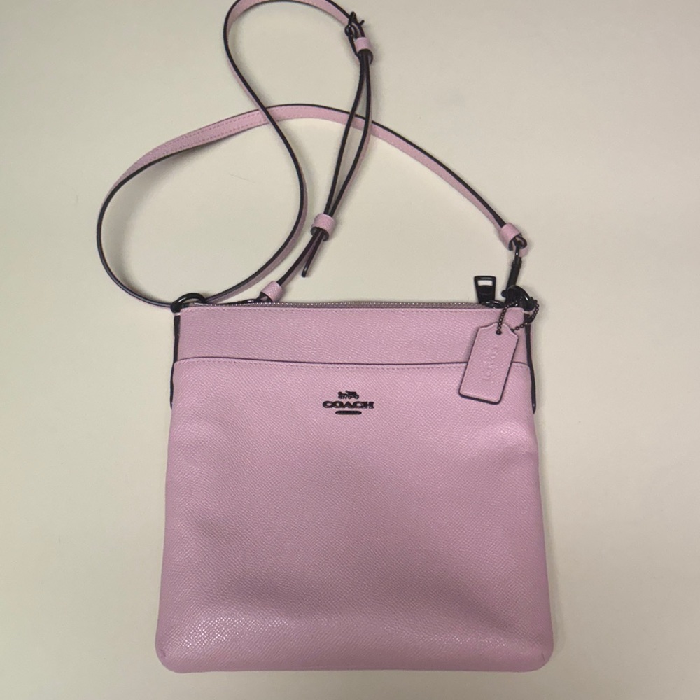 Coach pink messenger Crossbody Bag